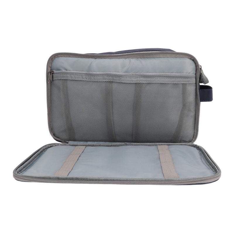 Large Capacity Waterproof Mens Travel Shaving Bag Portable With Comfortable Handle - Image 3