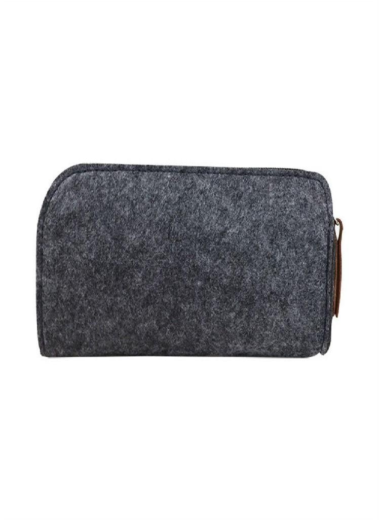 Eckek - Stationery for Girls Large Capacity Felt Pencil Case Stationery Organizer Pencil Bag Pen Pouch - Image 1