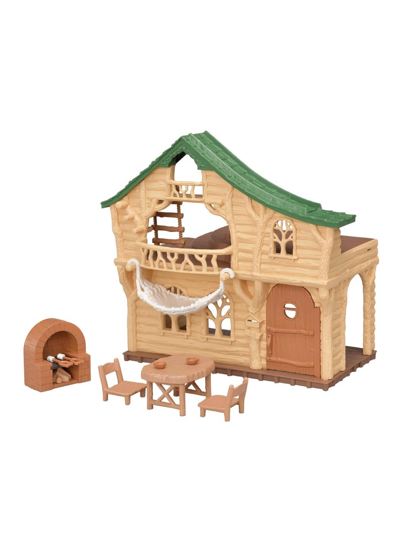 Gonice - Sylvanian Families Lakeside Lodge Log Cabin - Image 1
