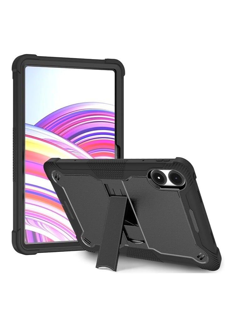 general The child case is compatible with the Xiaomi Poco Pad 12.1 (2024), a lightweight anti-fall silicone sheet soft case with a hidden bracket - Image 1