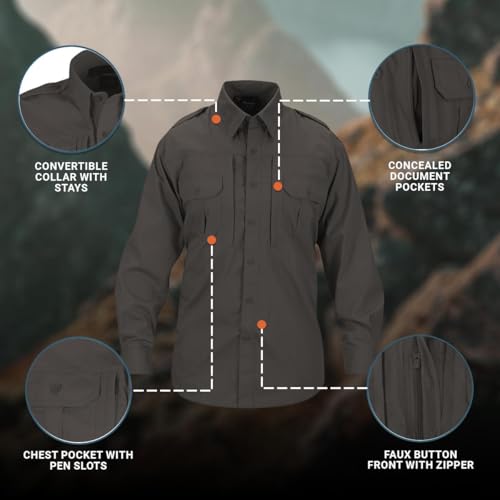 Propper Men's F53125, Charcoal, X-Large Regular - Image 4