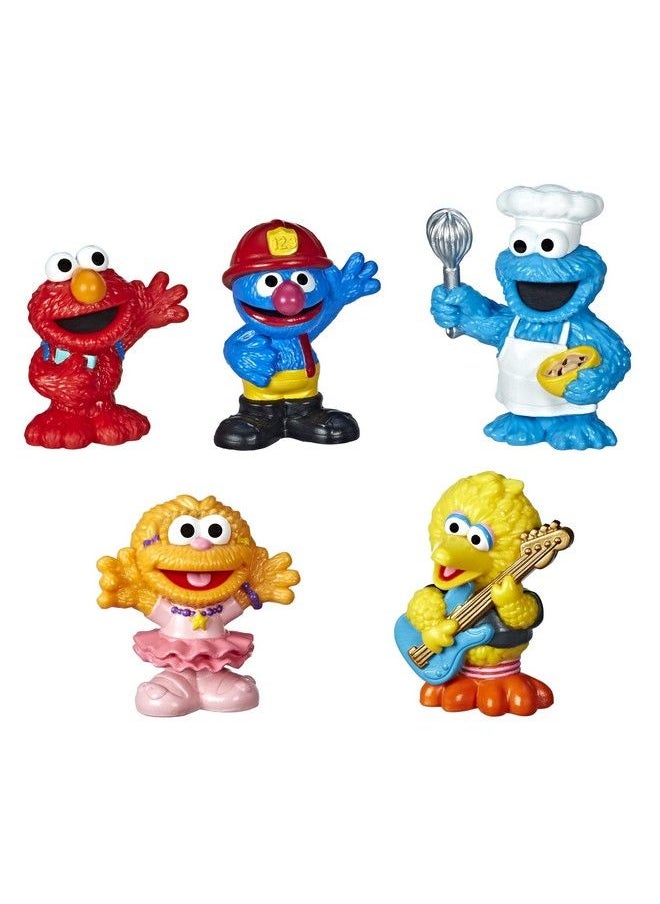 Sesame Street - Neighborhood Friends Includes 5 Figures 3Inches Classic Collectibles Pack For Toddlers Great Toy For Kids 18 Months And Up - Image 1