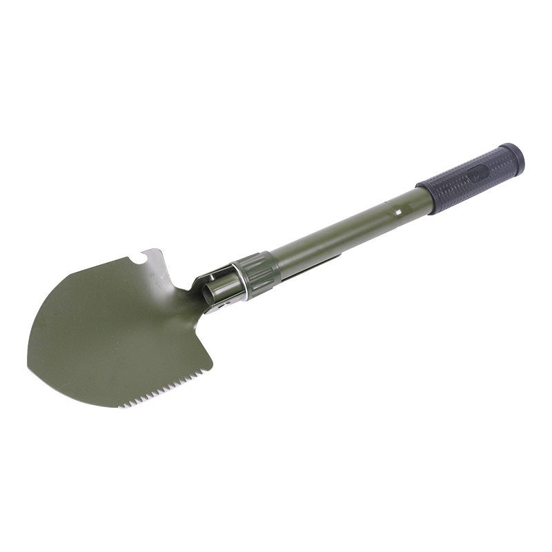 Foldable Outdoor Shovel 40-58cm Folded Size Robust Iron Material - Multi-functional Rescue Tool Easy to Use for Outdoor Enthusiasts, Camping, Hiking and Emergency Scenarios - Image 3