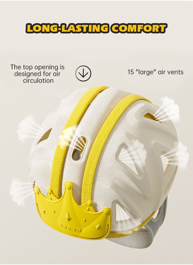 Soft Touch - Breathable Baby Head Protector Baby Helmet for Crawling and Walking Soft Infant Safety Helmet Ultra Lightweight Expandable and Adjustable Age 6 to 24 Months - Image 1