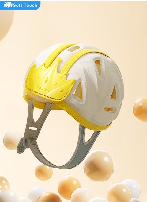 Breathable Baby Head Protector Baby Helmet for Crawling and Walking Soft Infant Safety Helmet Ultra Lightweight Expandable and Adjustable Age 6 to 24 Months