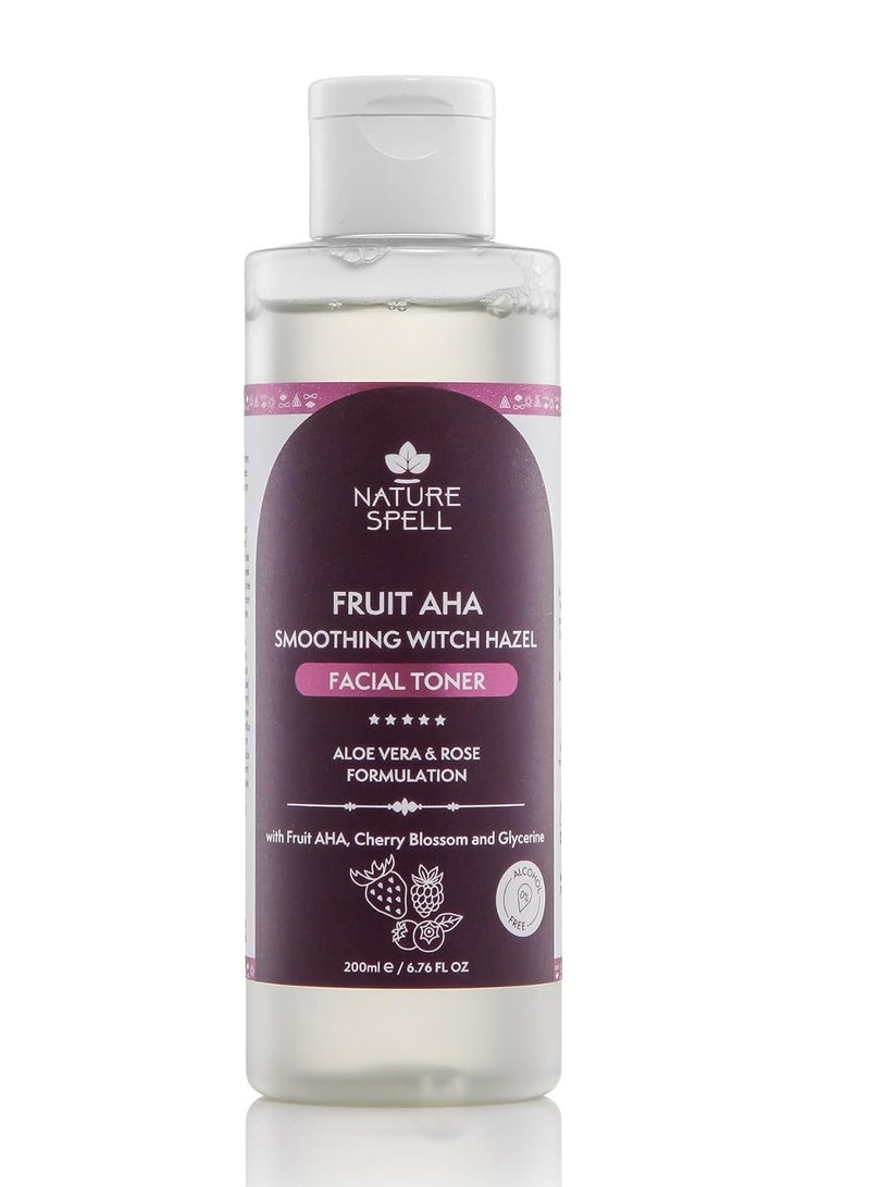 Nature Spell Nature Spell Witch Hazel Facial Toner 200ml – Soothing Toner for Acne & Pore Tightening  - Image 1