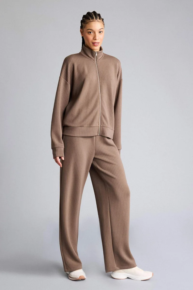 DeFacto Straight Fit modal Trousers