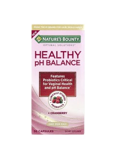 Nature's Bounty, Healthy pH Balance + Cranberry, 30 Capsules