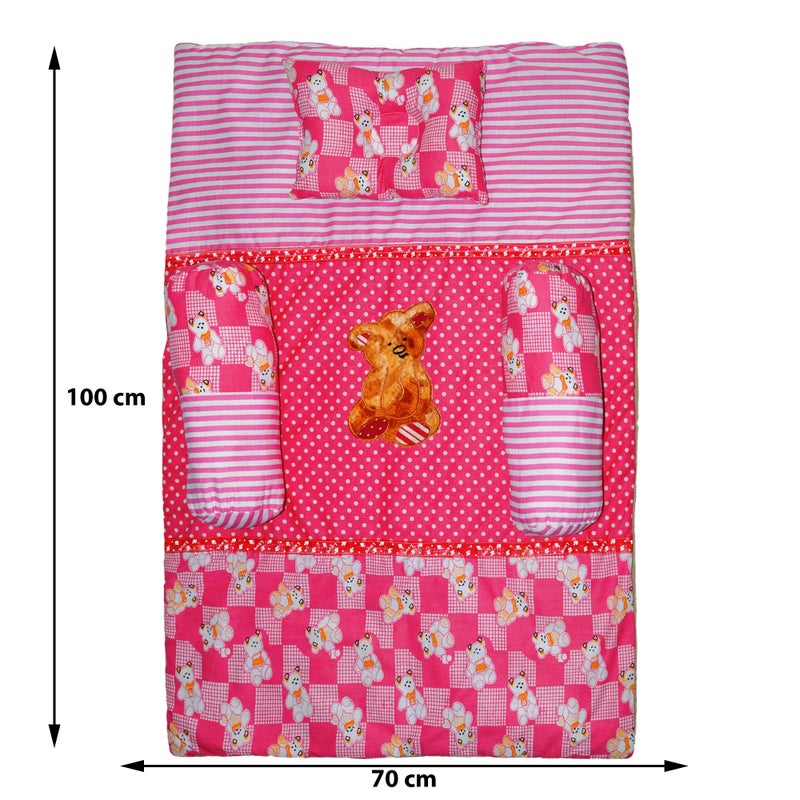 CREATIVE TEXTILES مجموعة أغطية سرير الأطفال القماشية الإبداعية 4 قطع - Image 4