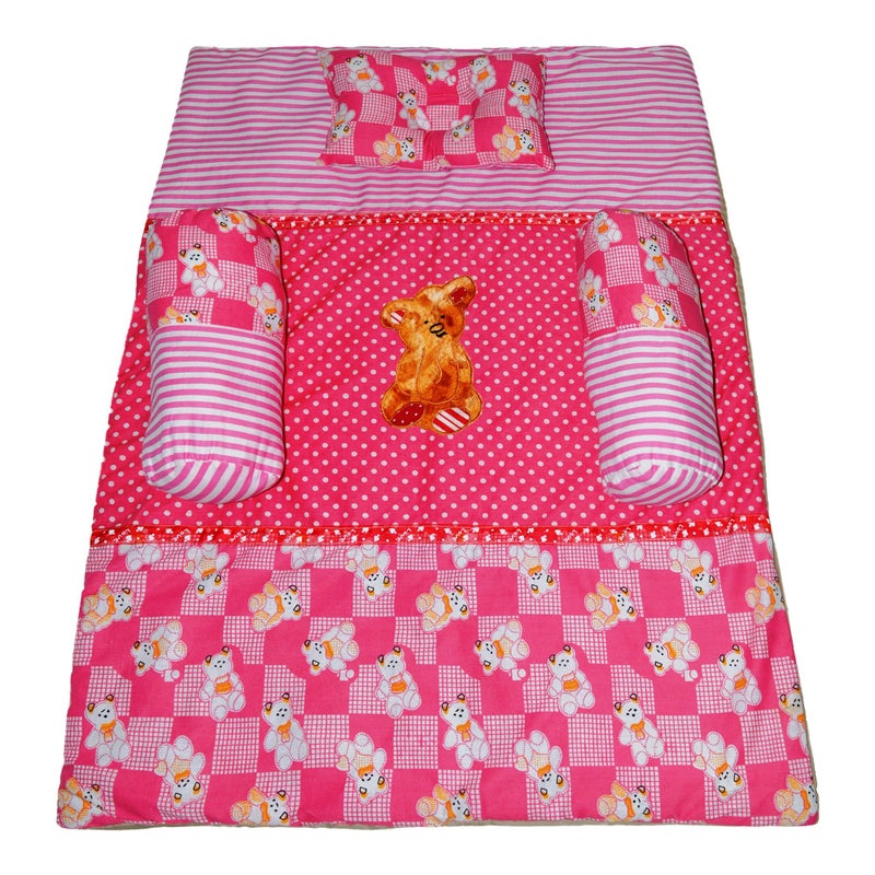 CREATIVE TEXTILES مجموعة أغطية سرير الأطفال القماشية الإبداعية 4 قطع - Image 2