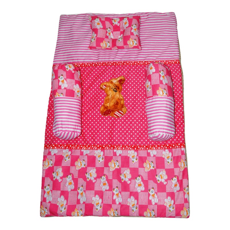 CREATIVE TEXTILES مجموعة أغطية سرير الأطفال القماشية الإبداعية 4 قطع - Image 3
