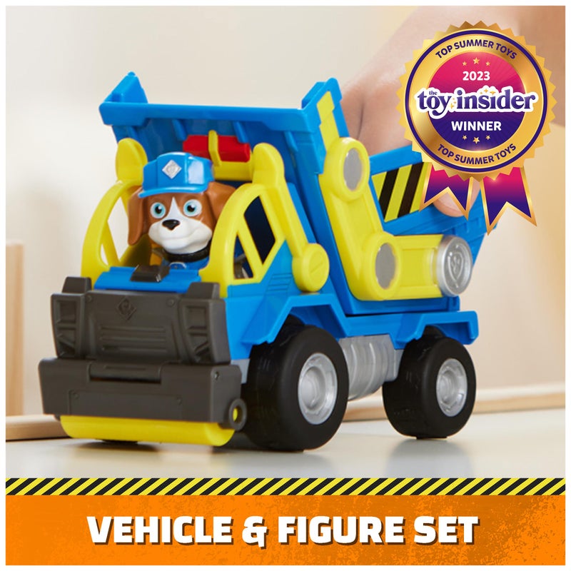 Rubble & Crew, Wheelerâ€™s Dump Truck Toy with Movable Parts and a Collectible Action Figure, Kids Toys for Ages 3 and Up - Image 2