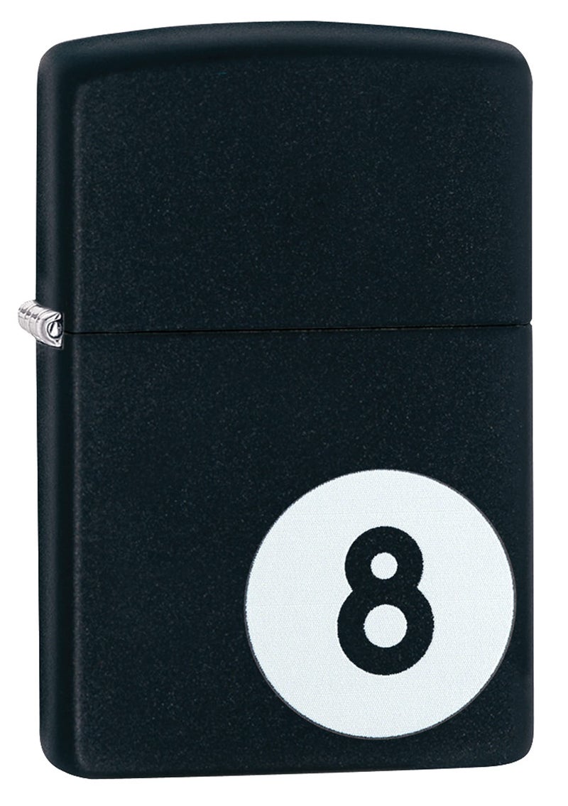 Zippo 8-Ball Windproof Pocket Fuel Lighter, BIS Certified - Image 1