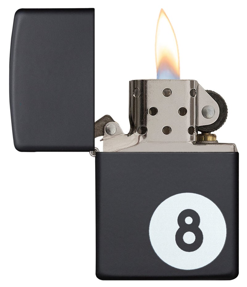 Zippo 8-Ball Windproof Pocket Fuel Lighter, BIS Certified - Image 3