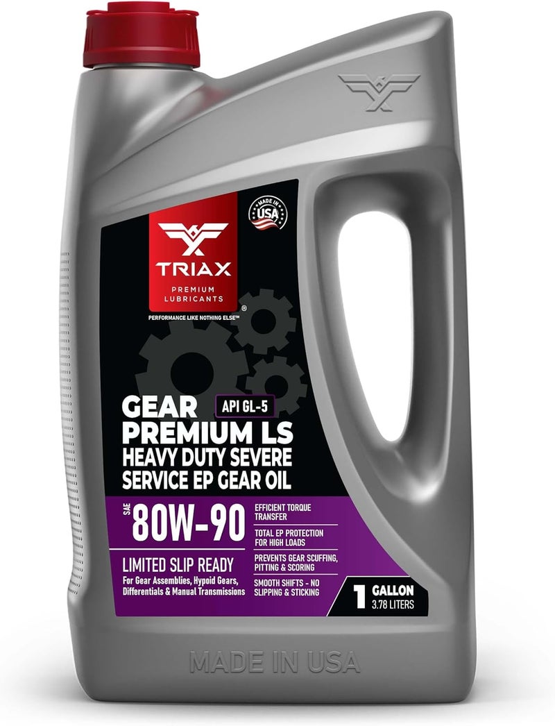 Triax Gear Premium LS 80W-90, GL-5 Limited Slip Ready, Manual Transmissions, Hypoid Gear Systems, Differentials - Image 1