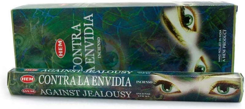 HEM Against Jealousy Incense - Box of Six 20 Gram Tubes