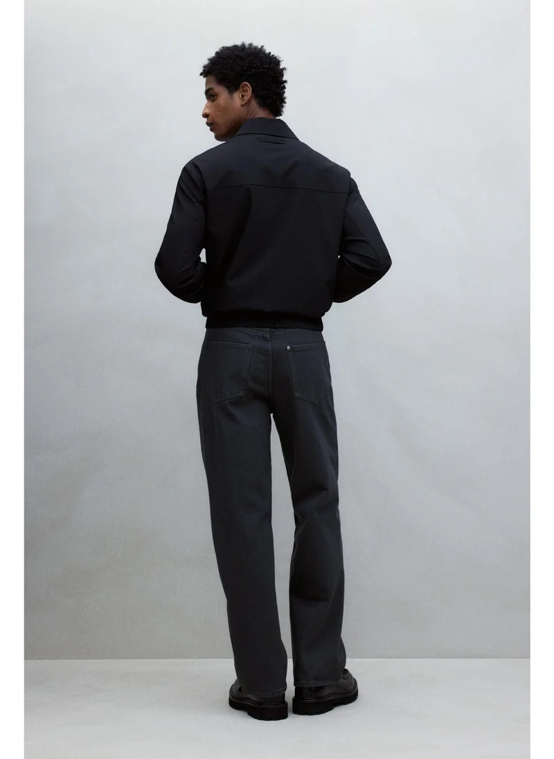 H&M Relaxed Fit 5-pocket twill trousers