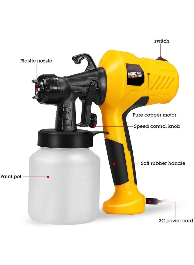 DubaiGallery Portable electric paint sprayer high pressure spray gun cars furniture wall wood decoration spray machine 220V/110V - Image 2