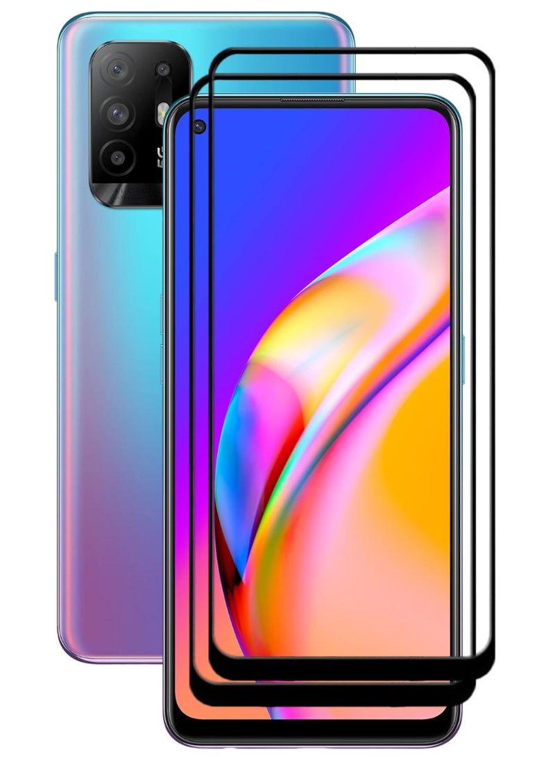 ACLIX 2 Pieces Antistatic ESD Dustproof Premium Quality High Definition Tempered Glass Screen Protector Designed For Oppo A94 5G - Image 1