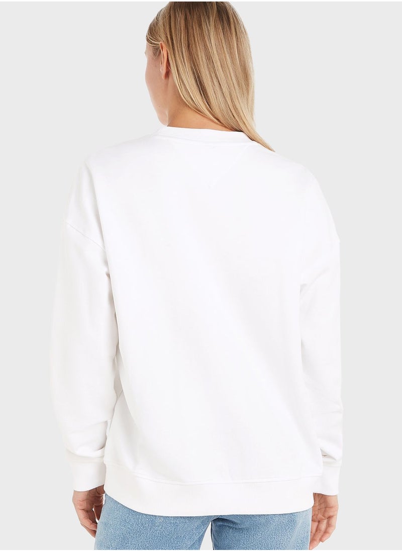 TOMMY JEANS - Logo Graphic Sweatshirt - Image 1