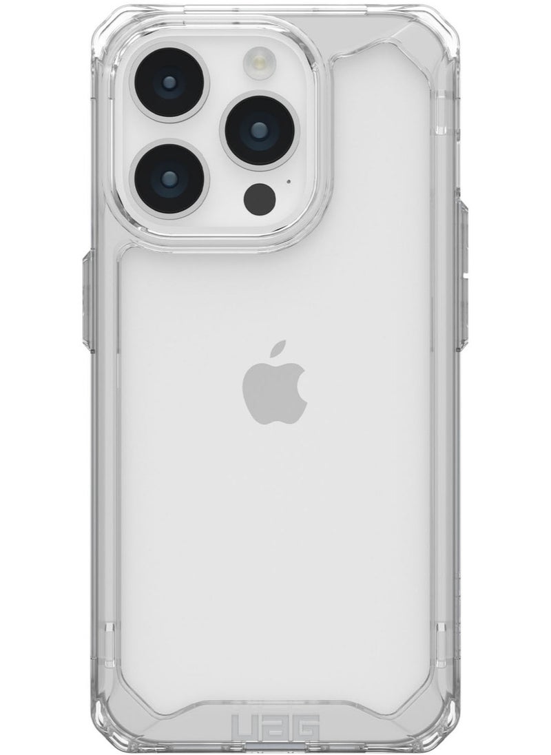 Urban Armor Gear - UAG Plyo for iPhone 15 Pro Case Cover [16 Feet Drop Tested] - Ice Clear - Image 1