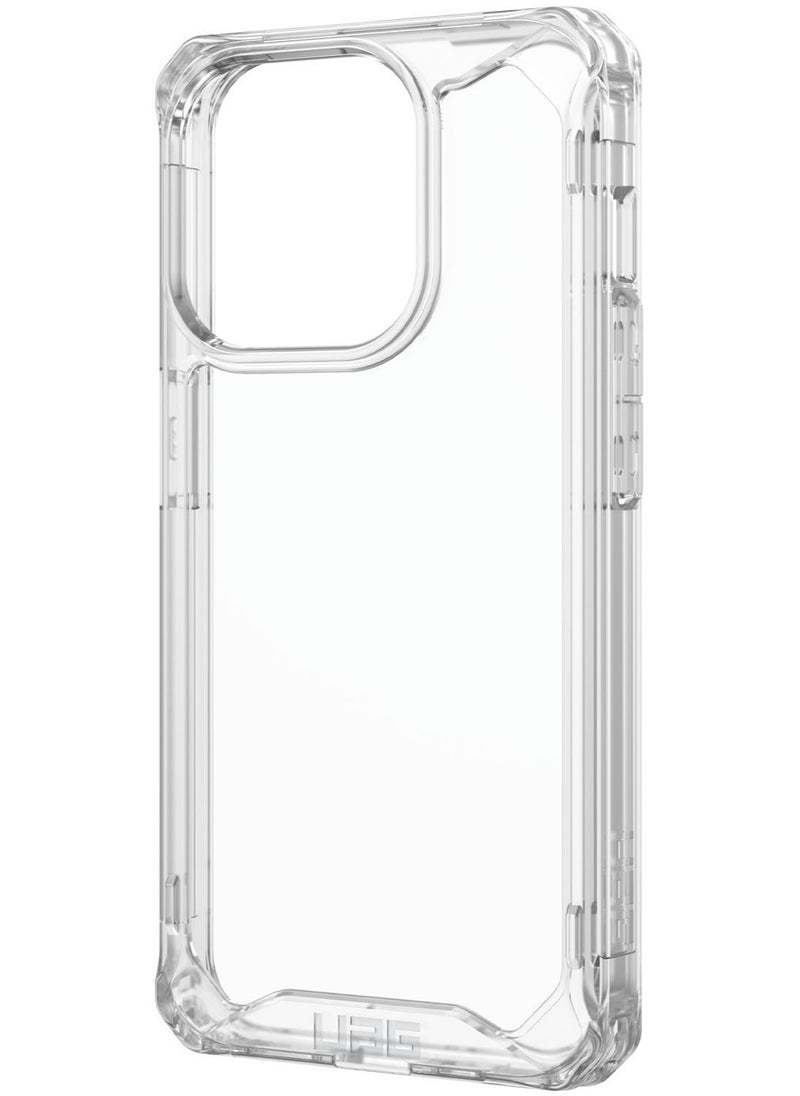 Urban Armor Gear - UAG Plyo for iPhone 15 Pro Case Cover [16 Feet Drop Tested] - Ice Clear - Image 1