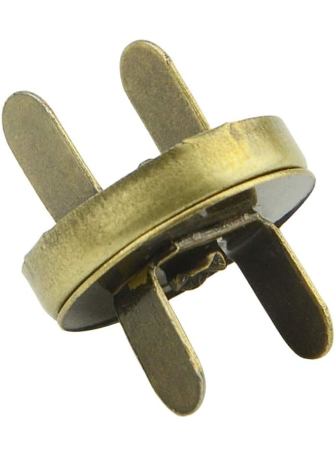 50 Sets 17mm Magnetic Buttons Magnetic Fasteners Magnetic Closures for Sewing Craft Leather Purses Bags Clothes (Bronze)  - Image 4