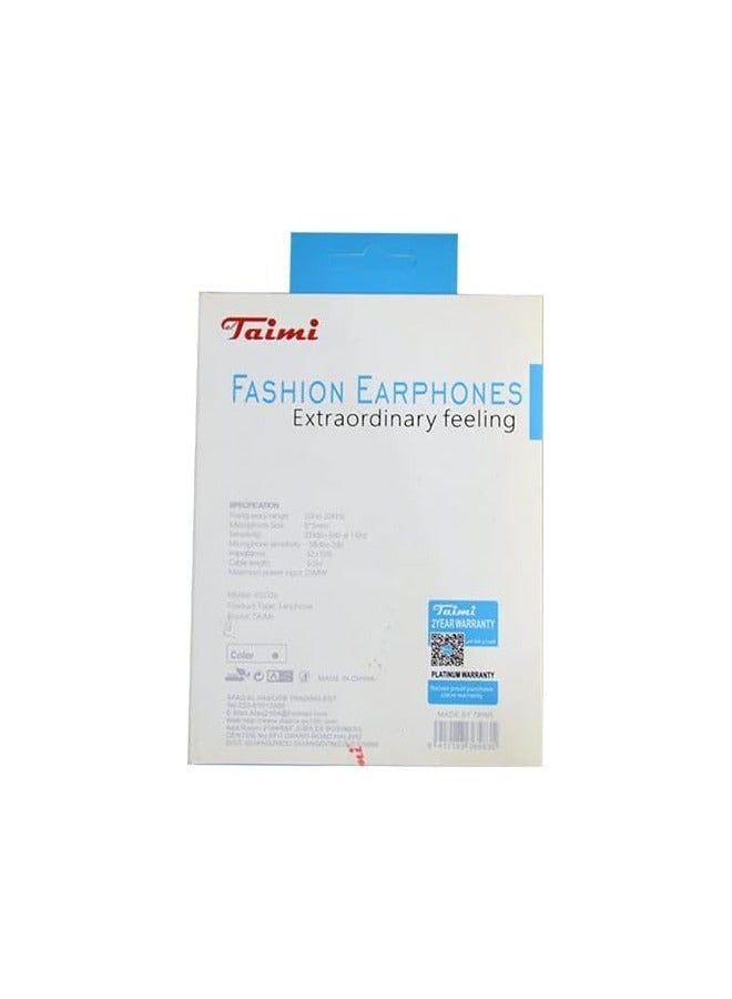 Taimi 5-Piece Earphone Taimi Inspire KE006 white  - Image 3
