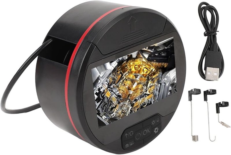 8mm HD Endoscope Camera With 4.3 Inch Screen IP67 Waterproof For Car Engine Inspection - Image 2