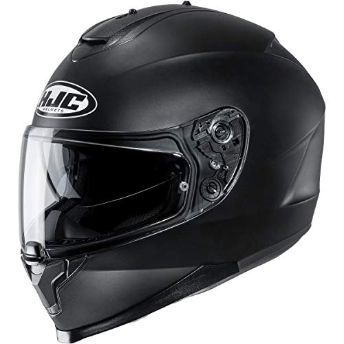 HJC C70 Helmet (XX-Large) (SEMI-Flat Black) - Image 1