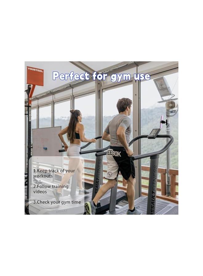 Green Tiger Magnetic Phone Holder for Gym, 360° Adjustable, Portable Phone Mount with Strong Magnet, Attaches to Metal Surfaces, Compatible with Most Phones for Hands-Free Workout and Video Viewing - Image 3