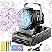 SHCKE Automatic Bubble Machine 10 Holes Bubble BlowerPlug in or Battery Operated Portable Bubble Maker20000 Big Bubbles Per Minute Bubbles for Outdoor Wedding Birthday Easter Party - Image 2