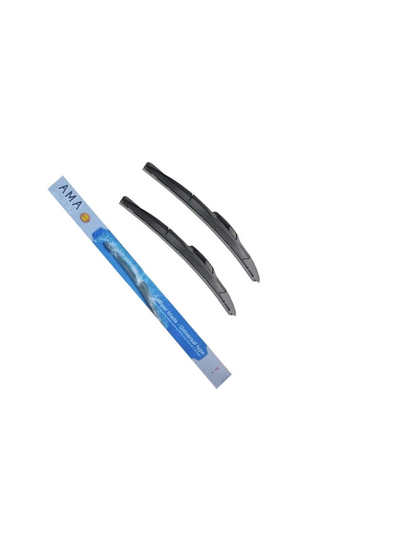 general brand - Car windshield wiper blade set with special silicone handle, size 16 - Image 1