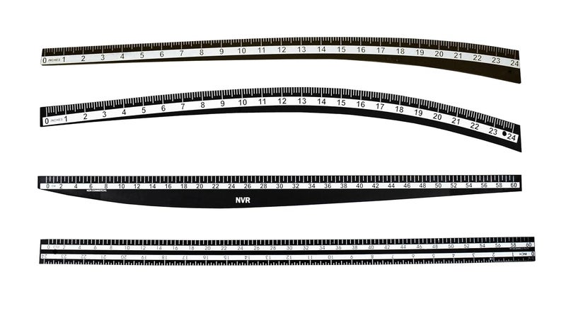 NVR tailoring scales of 5 different shapes HipCurve Leg Curve Arm Curve straight L Curve shape scales for fashion designingtailoring sewing kit - Image 2