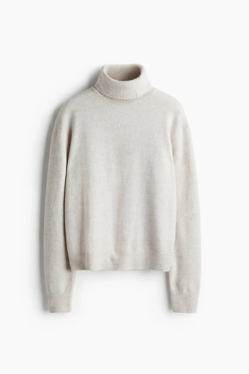 اتش اند ام كنزة بياقة بولو