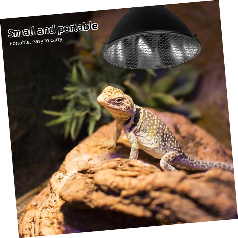 Reptile Heat Lamp Guard Safety Mesh Cover Iron Wire Easy Maintenance Design - Image 5