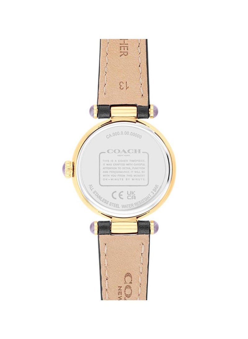 COACH Watches Cary Women's Analog Leather Wrist Watch - 14504014  - Image 3