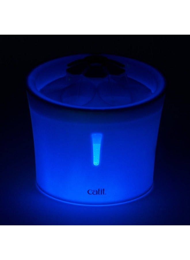 Catit Flower Fountain with LED Nightlight - Image 3