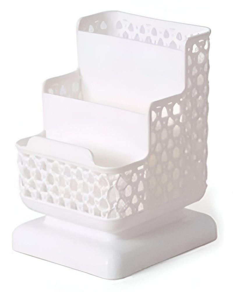 Plastic Rattan Organizer - Durable Remote Control Holder with Multicolor Options for Living Rooms and Offices - Image 3