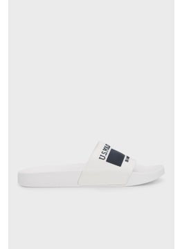 U.S. Polo Assn. أحذية انزلاقية بيضاء للرجال من يو إس بولو أسن 3M نيكو 3Fx 101373187  - Image 1
