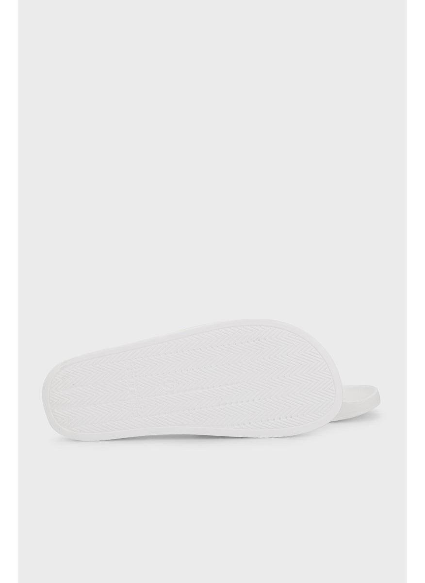 U.S. Polo Assn. - 3M Nico 3Fx Men's White Slider Slippers 101373187 - Image 1