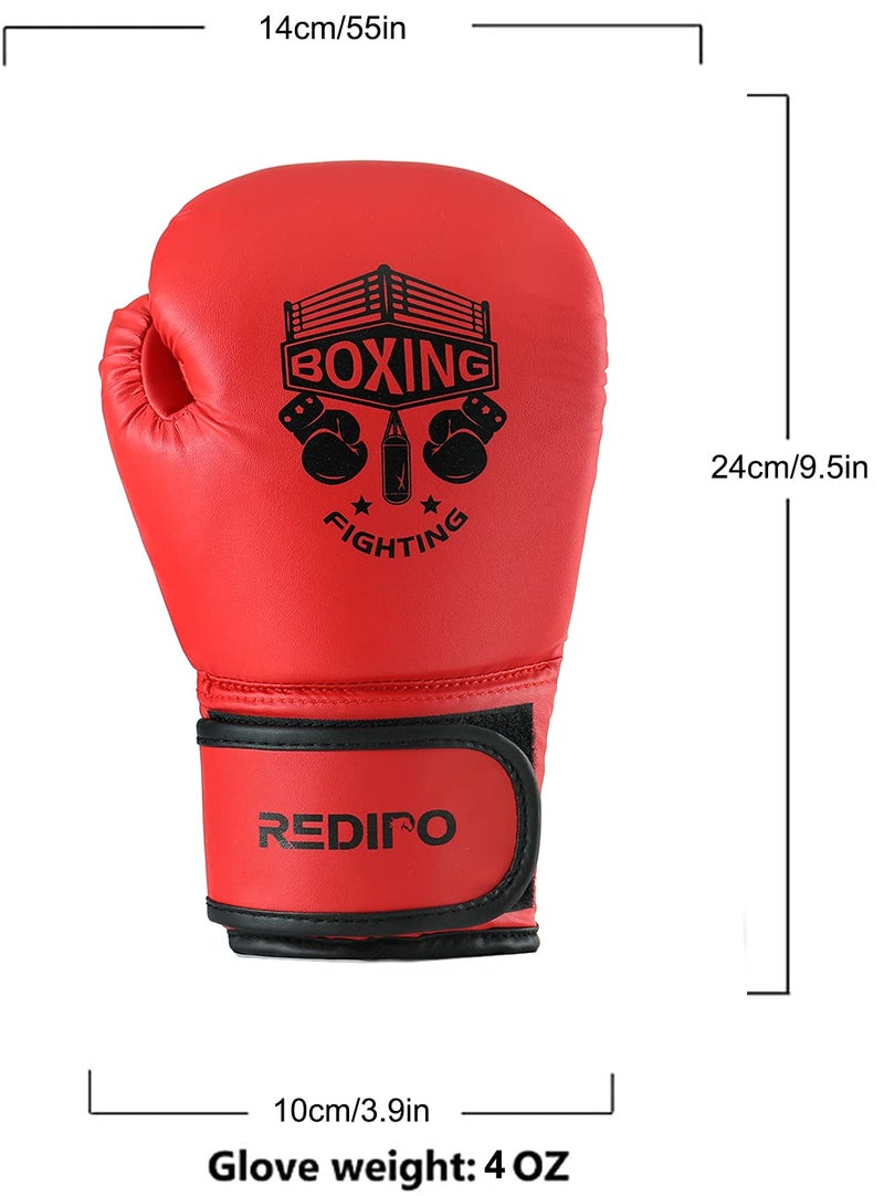 Redipo Kids Boxing Gloves, Sponge Foam Training Sparring Gloves Thai Kick Boxing for Kid and Youth, Suitable for Boys and Girls Age 3 to 9 Years - Image 3