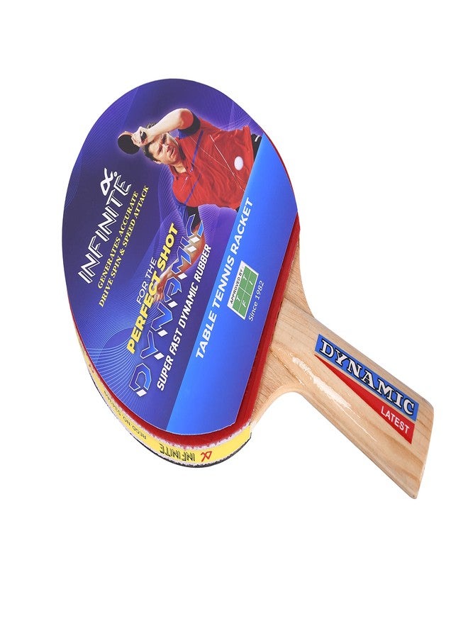 INFINITE DYNAMIC Table Tennis Racket (Approved by: Table Tennis Federation of India) - Image 2