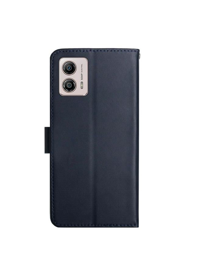 S-TOP Case For Motorola Moto G53 5G/G13/G23 Genuine Leather Fingerprint-proof Flip Phone Case - Image 3