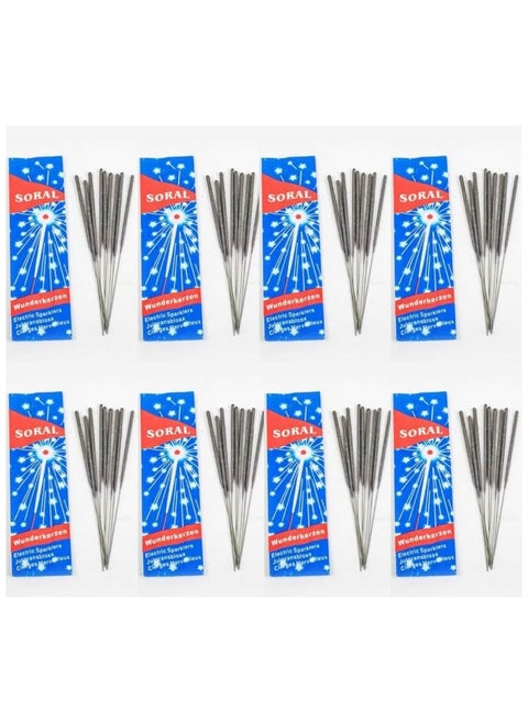 Spark Stars Night (80 Sticks 8 Boxes 10 Sticks Each Box) Spark Candles