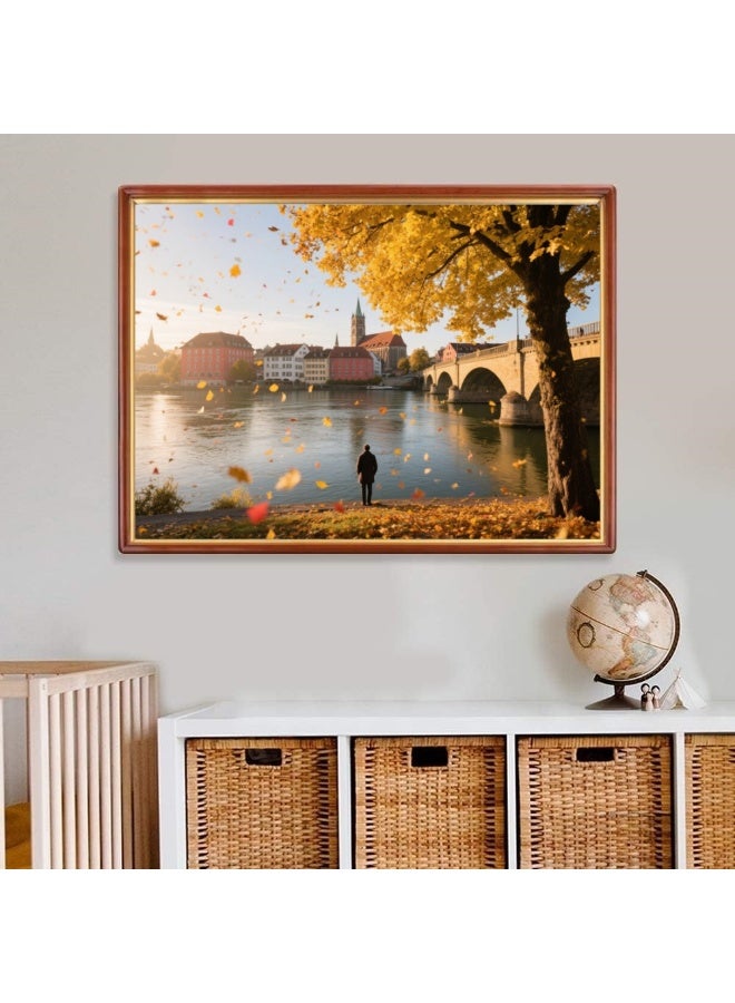 1000 Basel Scenery Puzzles - Creative Design Patterns, Rich and Colorful Art Experience, Suitable for Adults and Children - Image 2