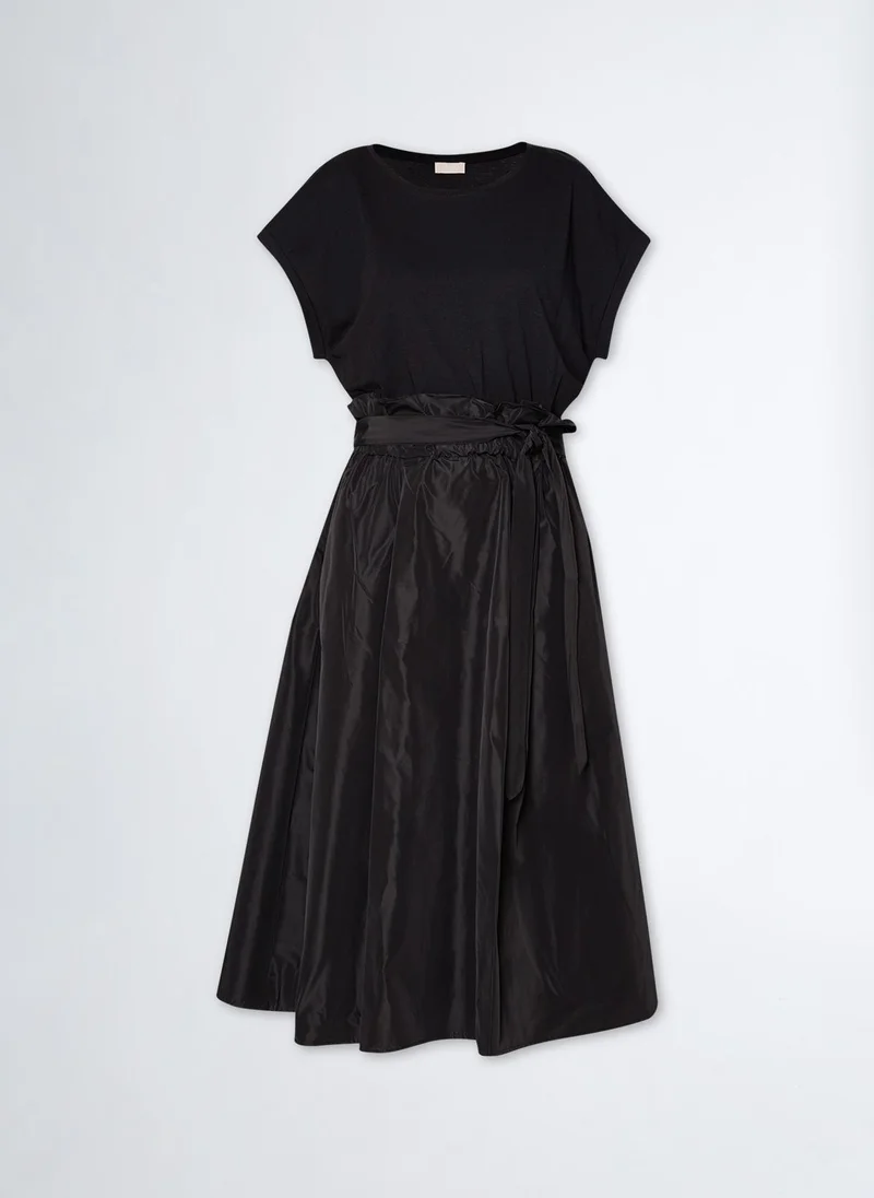 Liu Jo Jersey and taffeta dress