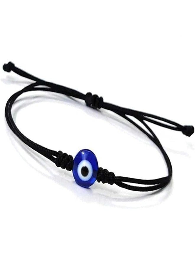 SUSVIJ Evil Eye Nazariya Black Thread Bracelet Combo | Handmade Adjustable Dhaga for Protection from Evil & Negativity | Unisex Wristband for Men & Women - Pack of 2 - Image 4