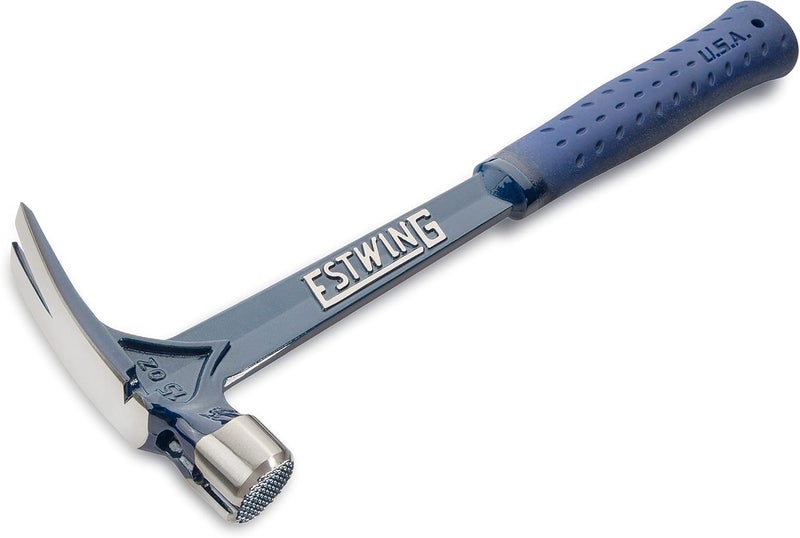 Estwing Ultra Series Hammer - 15 oz Rip Claw Framing Hammer with Milled Face u0026 Shock Reduction Grip - E6-15SM - Image 2