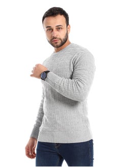 Caesar Wool Mens Pullover With Multi Design  - Image 3